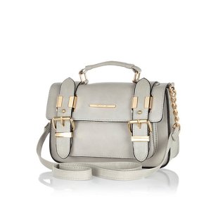 River Island Grey mini satchel