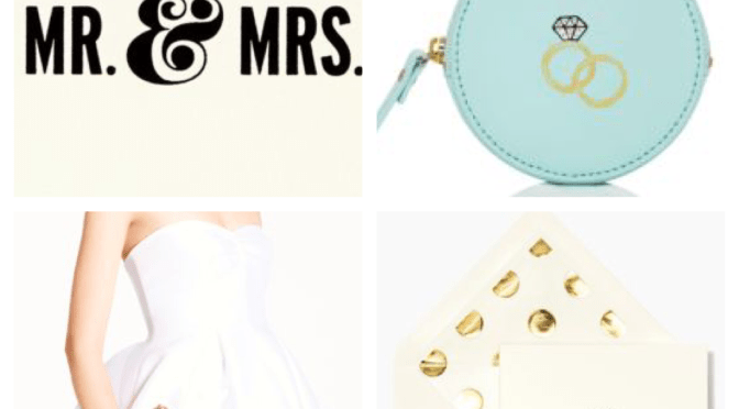 Wedded Wednesday – Kate Spade 